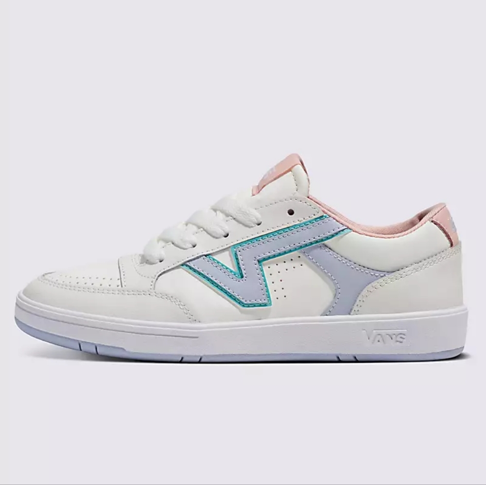 Vans Lowland ComfyCush Shoe 8 Blanc De Blanc/Multi, NIB